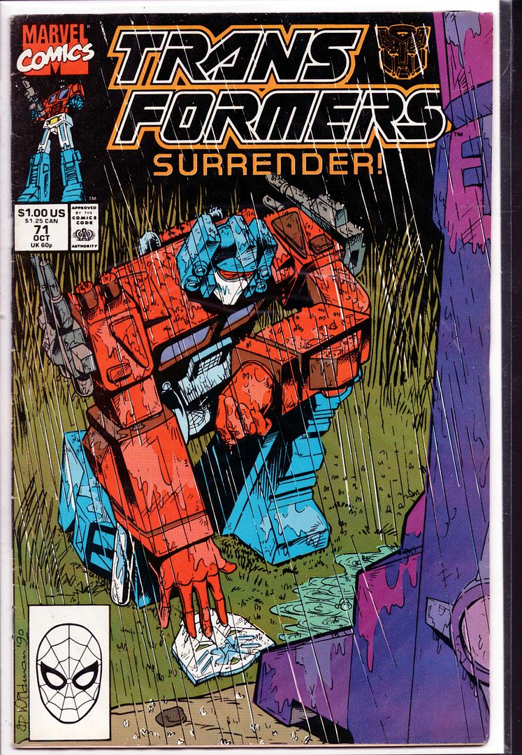 For SaleTransformers Issue 71 (Marvel Comics)